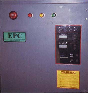 Prototype variable-frequency drive used for project.