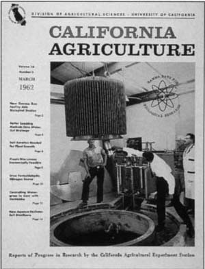 March 1962. New gamma ray irradiator.