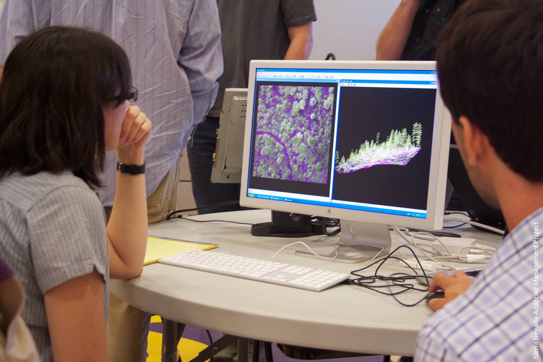 Public workshops showing Lidar mapping capabilities have engaged members of the public, resource managers and staff from resource agencies. The adoption of Lidar in forest management is likely as the costs of the technology continue to drop.