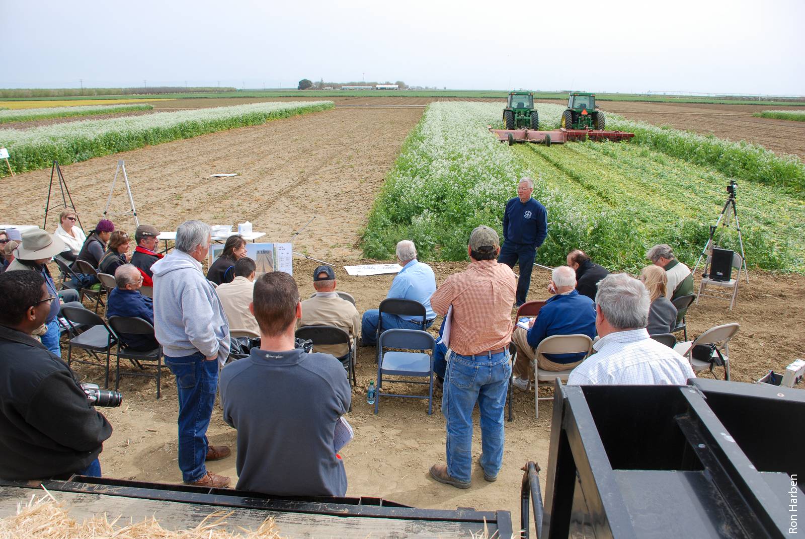 In 2010, CASI held a public education event on cover crops for farmers and private sector, UC and NRCS participants at the UC ANR West Side Research and Extension Center in Five Points.